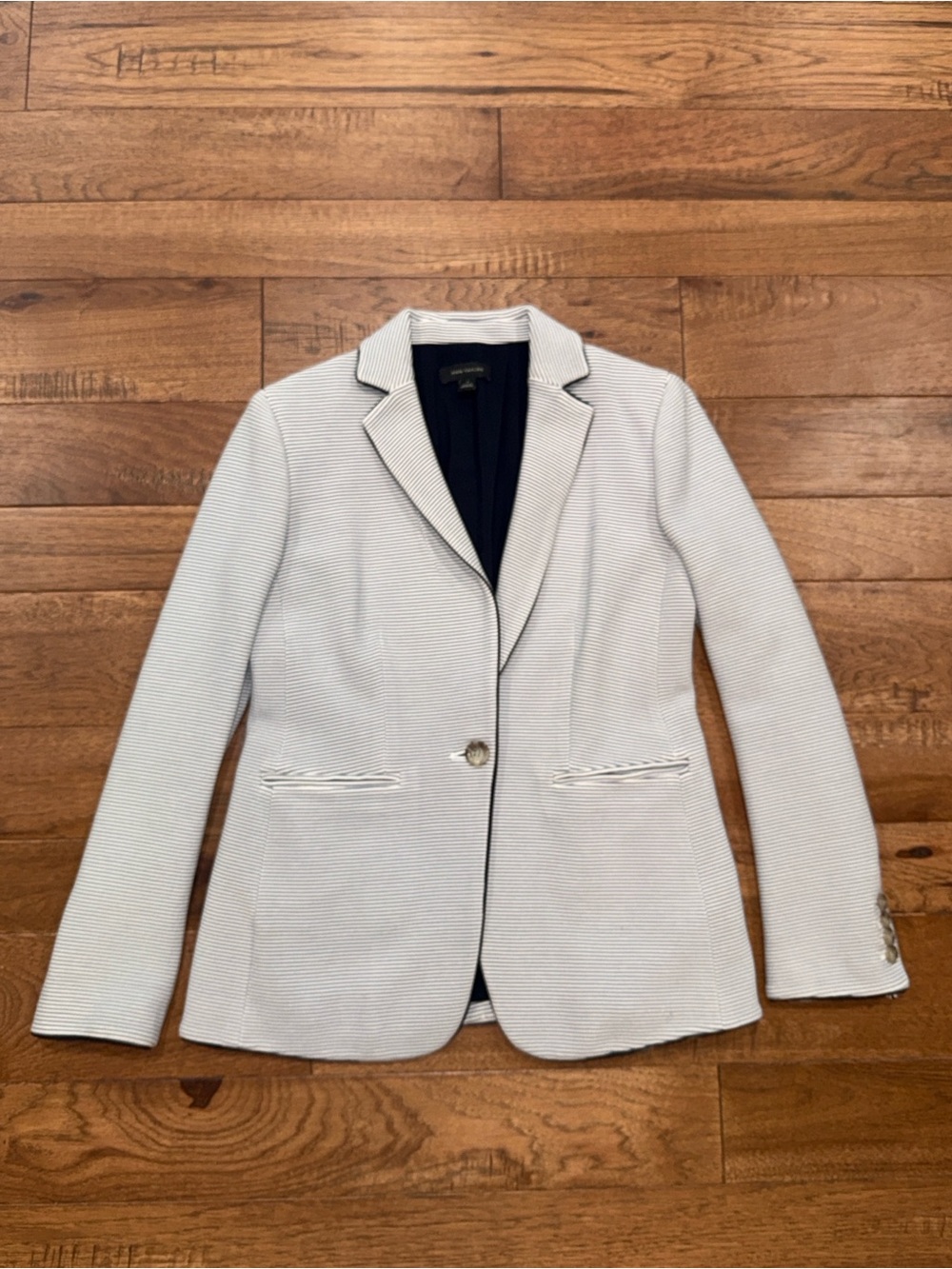 Ann Taylor Women’s Striped Long-Sleeve Blazer - Size 2